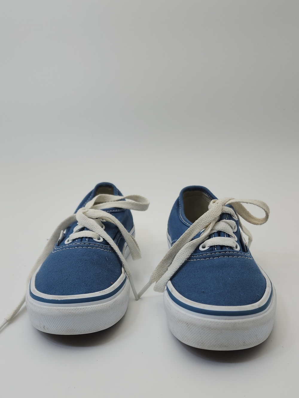 Vans Authentic Navy Blue Low-Top Canvas Sneakers Kids Size 12 - Picture 2 of 12